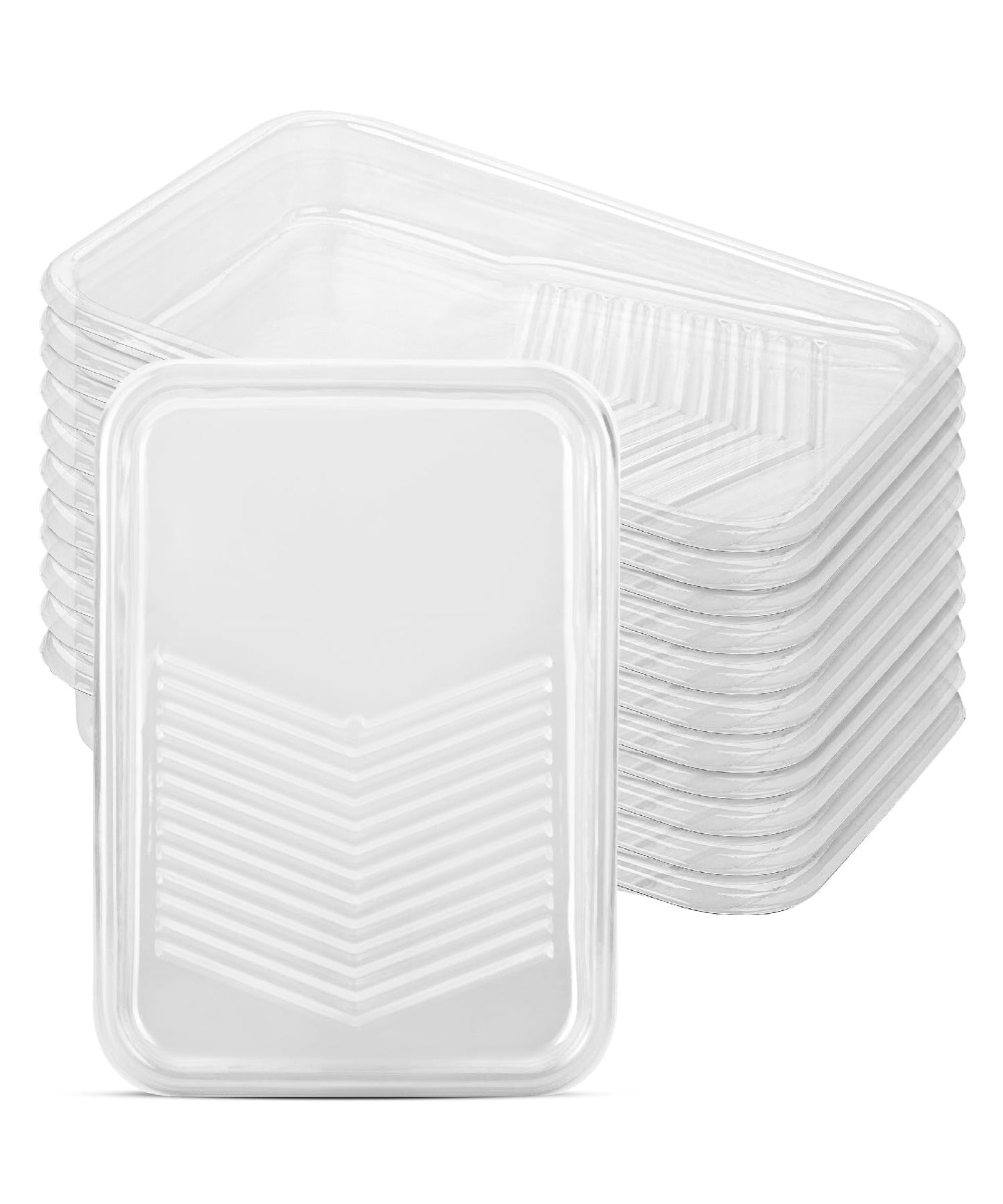 Plastic Tray Liners - Clear - 9" - #12766