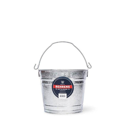 Metal Water Bucket - Behrens - 8 Qt - #12146