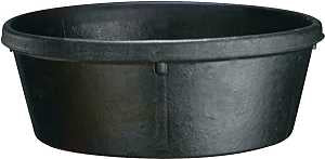 Bucket Round Rubber Feed Pan - 4 Qt - #14289