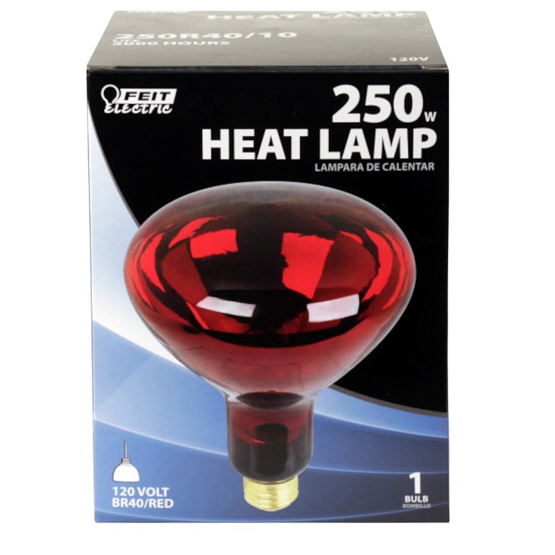 Lamp Heat Red Bulb R40 - 250 Watt - #11165