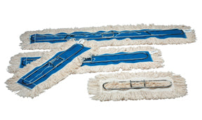 Big Mo Dust Mop #536 - Blue - 5"x36" - Waxie - #15386