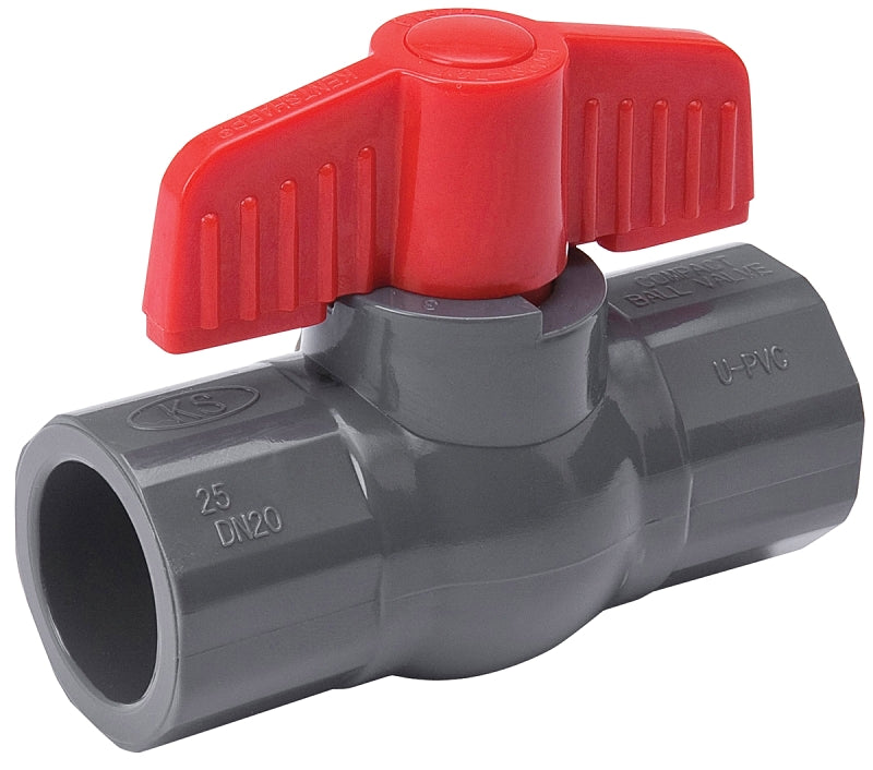Ball Valve SCH80 PVC - 1" - #30559