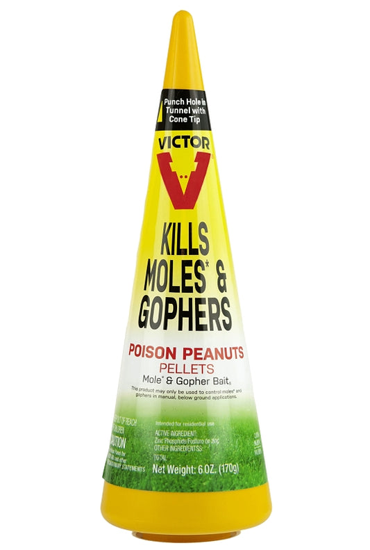 Poison Peanuts Moles & Gophers - 6 Oz - #14104