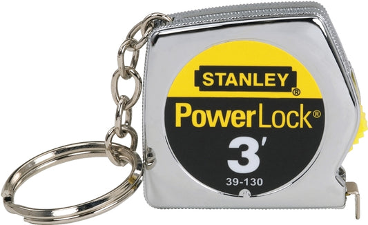 Stanley Power Lock Mini Tape Measure - 3' - #32832