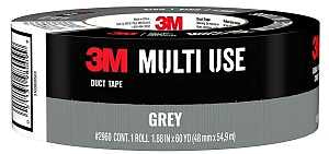 3M Multi-Use Grey Duct Tape - 1.88" x 60 Yards - #18608