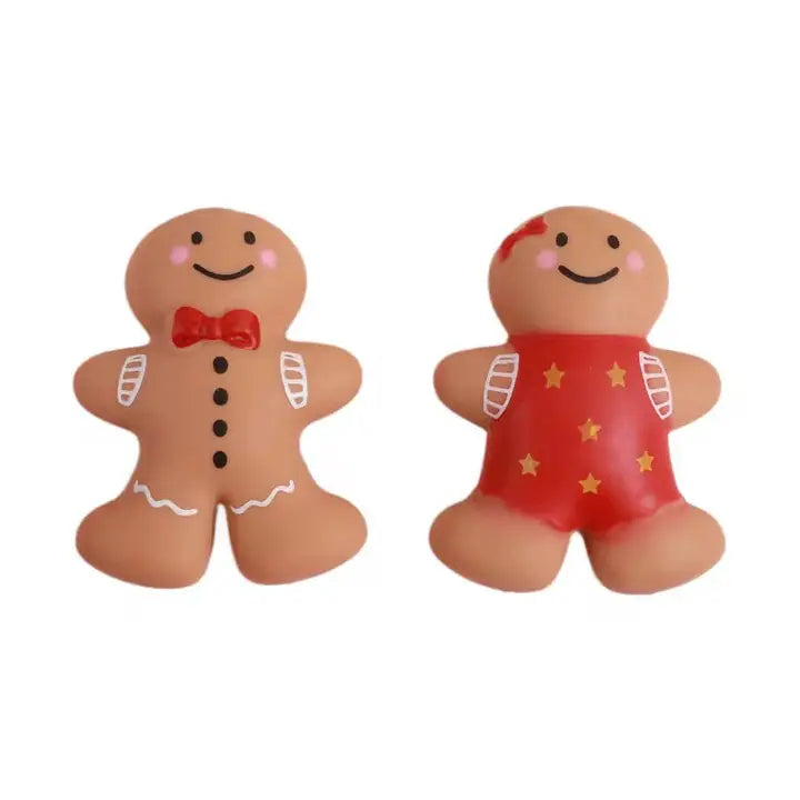 Gingerbread Boy or Girl Squishy Squeeze Toy - #33329