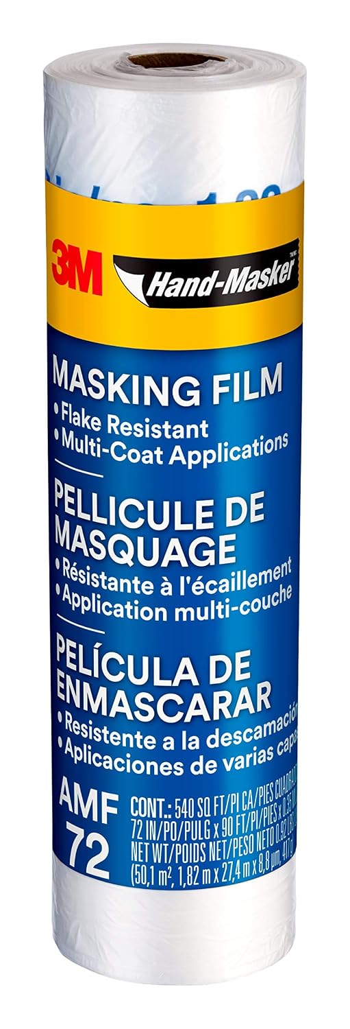 Hand-Masker Masking Film Plastic - Professional Advanced - 72" x 90' - #16923