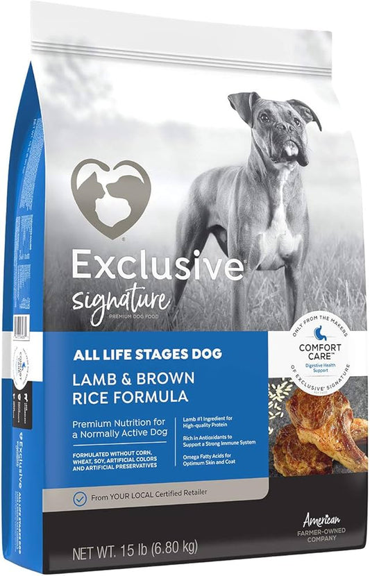 Dog Food ALS Lamb & Brown Rice - 30 Lbs - Blue - Exclusive Signature - #26305