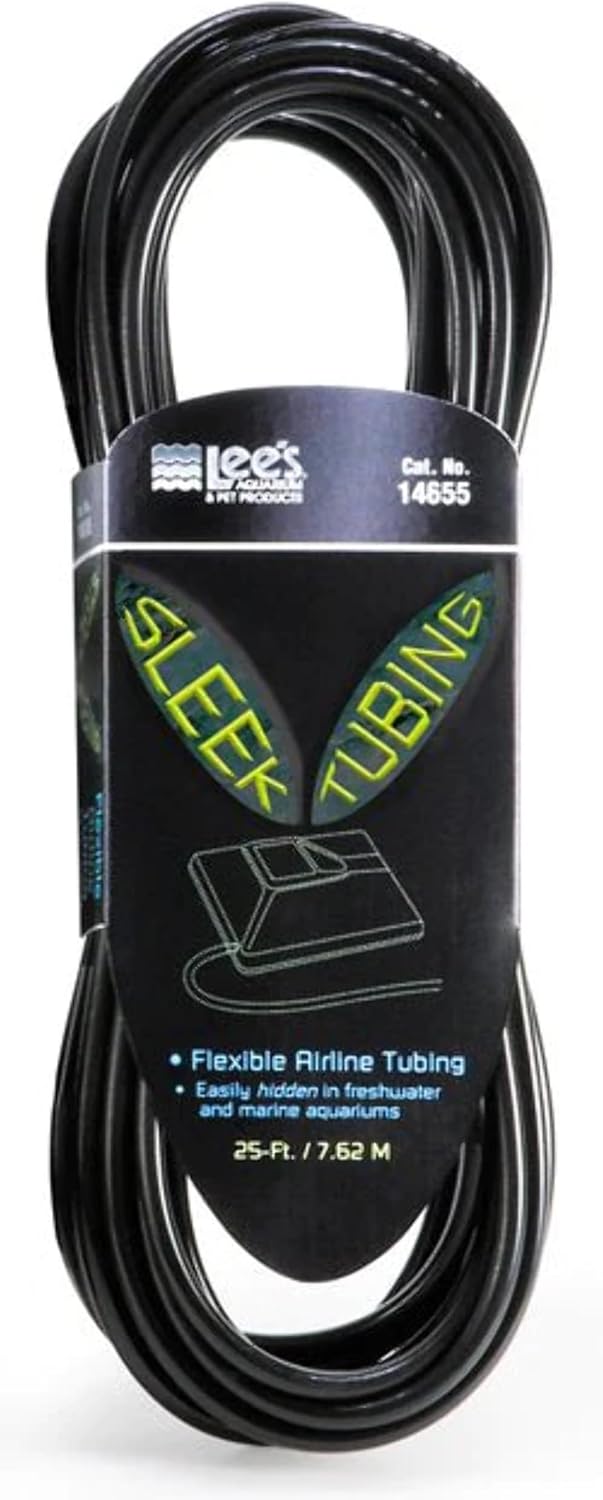 Tubing Airline Sleek - Black - 25 Ft - 7.62 M  - #28277