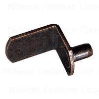 Shelf Support 5mm Hole - Bronze-Plated - 5mm - #23619