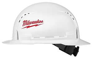 Hat Hard Vented White - Milwaukee - #32461