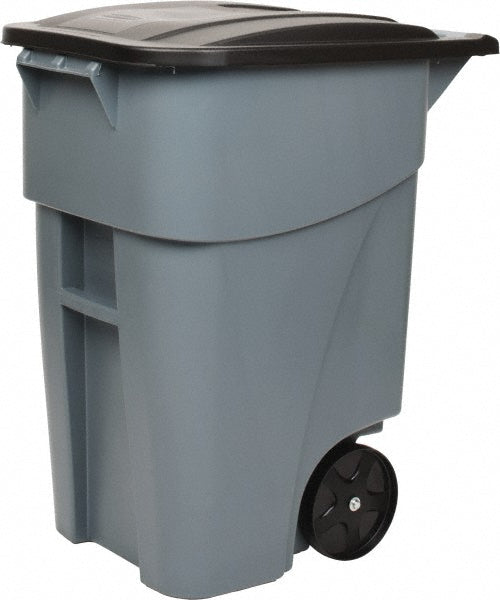 Rollout Trash Can Container - 50 Gallon - #