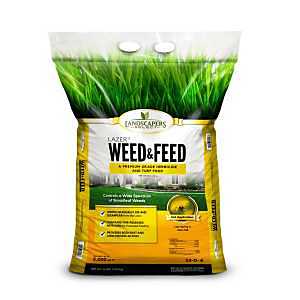 Lazer Weed & Feed Fertilizer 24-0-4 - 16 lbs - Covers 5,000 sq ft - Landscaper's Select - #33301