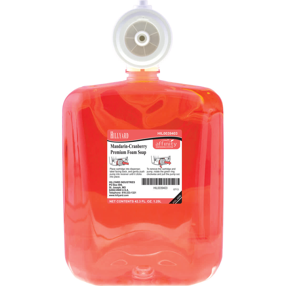 Mandarin-Cranberry Foam Soap - Affinity - 1250 mL - #16699
