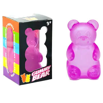 Purple Gummy Bear Squishy Toy - #32997