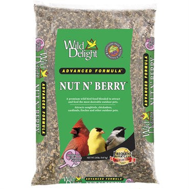 Nut N' Berry Bird Seed - Advanced Formula - Wild Delight - 20 Lbs - #32662