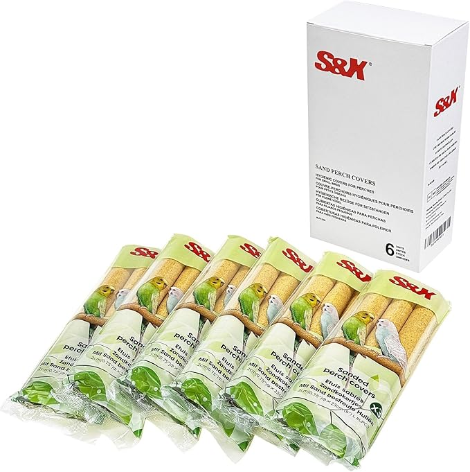 Perch Cover Sandpaper - Sanded - Large 3/4"x9" - 3-Pack - #32372