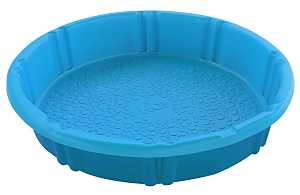 Kiddie Pool Poly Round Blue 60" - Blue - #24307