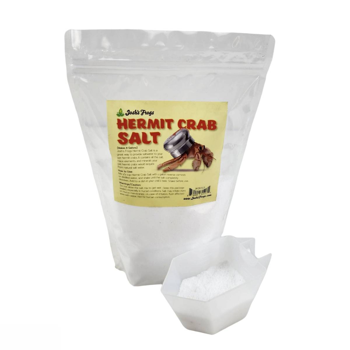 Hermit Crab Salt - Josh's Frogs - Makes 8 Gallons - #31536