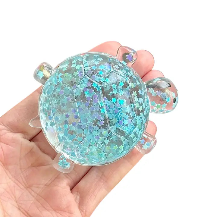 Glitter Turtle Squishy Toy - #33130