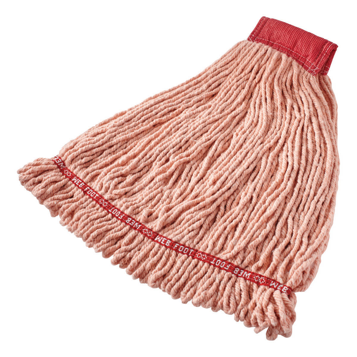 Orange Shrinkless Web Foot Mop - Large - #84