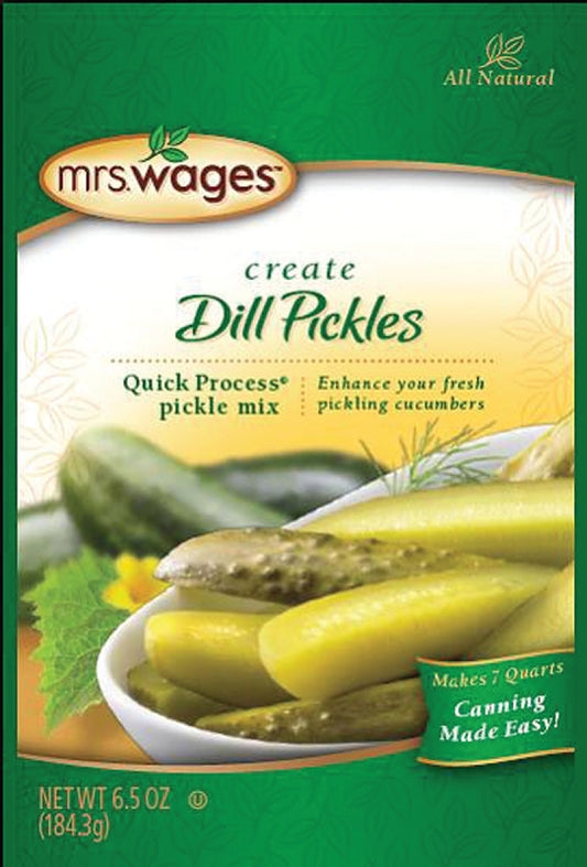 Mrs. Wages Dill Pickle Mix - 6.5 Oz - #25360