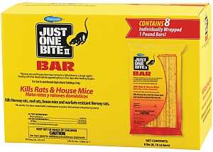 Rat Poison Just One Bite II Bar - 1 Lb - #15533