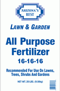 Fertilizer All Purpose 16-16-16 - 20 Lbs - #206