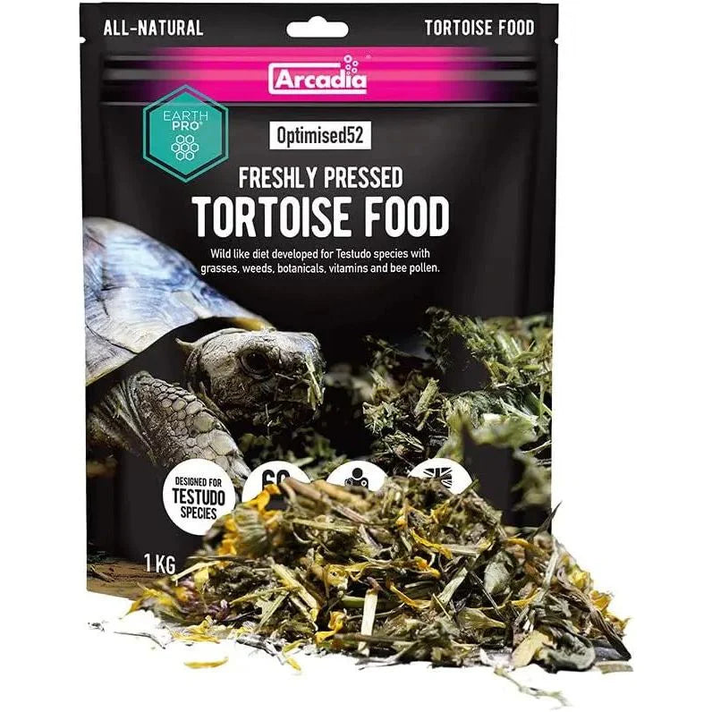 EarthPro Optimised52 Tortoise Diet - 250 Grams - Arcadia - #31386