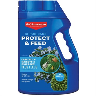 Shrub Care Protect & Feed - RTU Granules - 6-9-6 - BioAdvanced - 4 Lbs - #33127