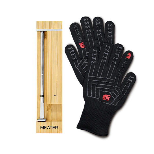 Meater Plus & Mitt Bundle - Wireless Smart Meat Thermometer - #33103