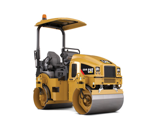 CAT CB24B Asphalt Roller - 36" Wide - 1 Day Rental