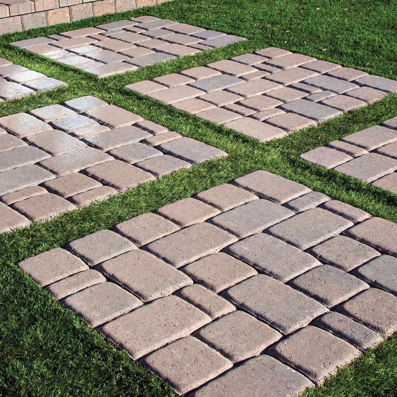 Paver Cambridge Cobble Sierra - 3 Piece Combo - 112 SF - #26699