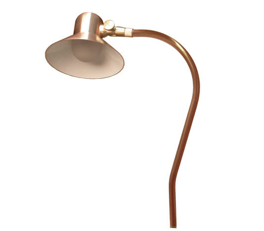 Copper Canterbury Path Light - 25' Wire Lead - #12550