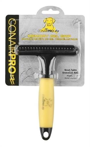 Rake Small Tooth Undercoat - Yellow - Small - #11734