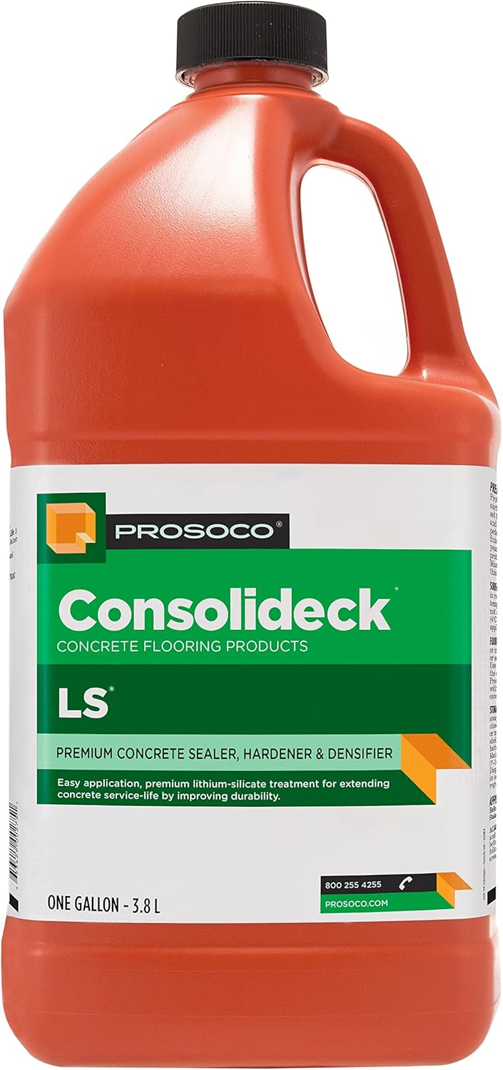 Consolideck Concrete Sealer, Hardener & Densifier - 1 Gallon - #32562