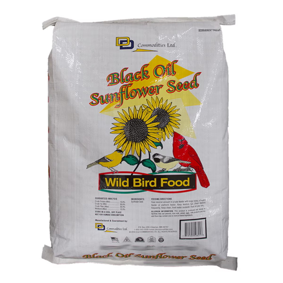 Black Oil Sunflower Seed D&D - 40 Lbs - #16896