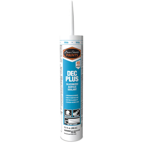 Caulk Acrylic Dec Plus BLUE - White - 10.1 Fl Oz - #12760