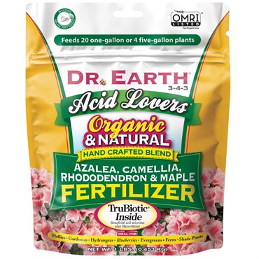 Acid Lovers Organic Fertilizer - Dr. Earth - 1 lb - #32319