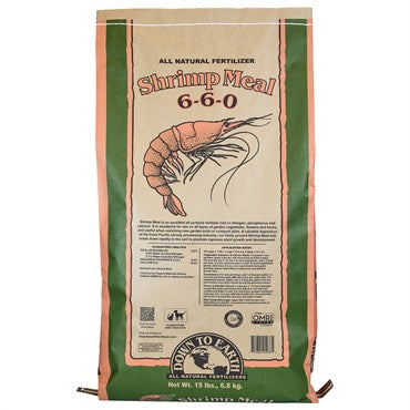 Shrimp Meal 6-6-0 - Down To Earth - 15 Lbs - #28573