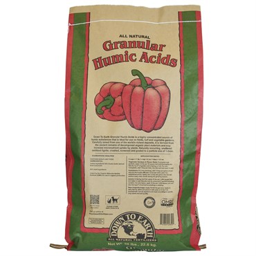 Humic Acids Granular - Down To Earth - 50 Lbs - #28673
