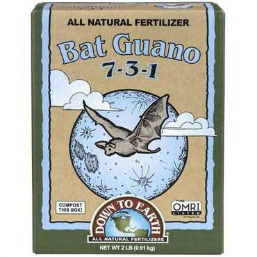 Bat Guano 7-3-1 - 2 lbs - Down To Earth - #28868