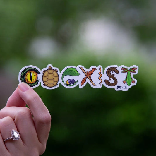 MorphMarket Coexist Sticker - #30682
