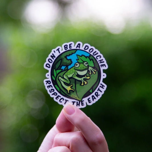 Sticker Don't Be A Douche - Die-Cut - #30566