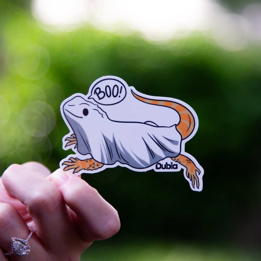 Boo Dragon Sticker  # 30684