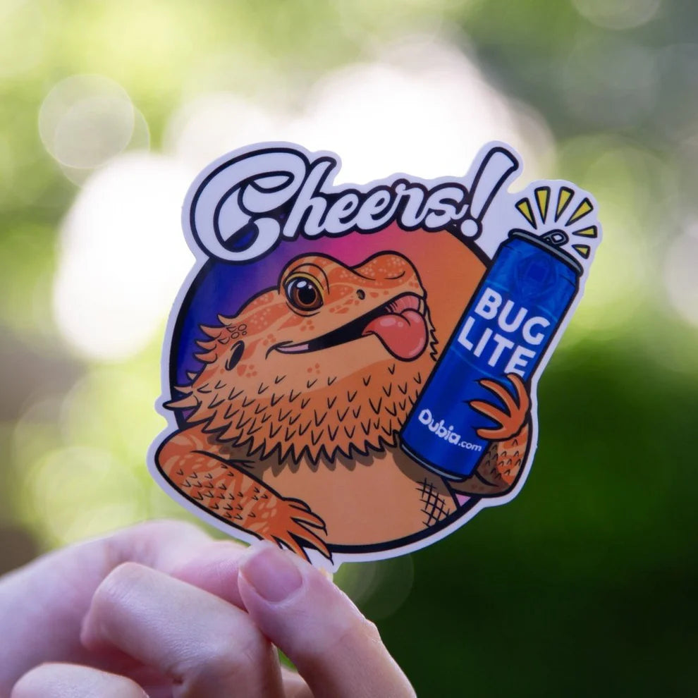 Cheers! Bug Lite Sticker - Die-Cut - #31299