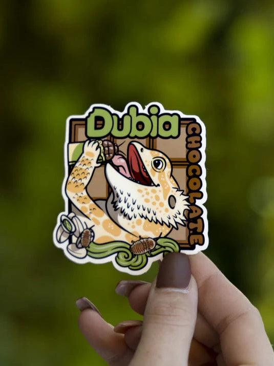Dubia Chocolate Sticker - #32497