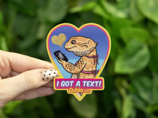 I Got A Text! Sticker - Die-Cut - #33221