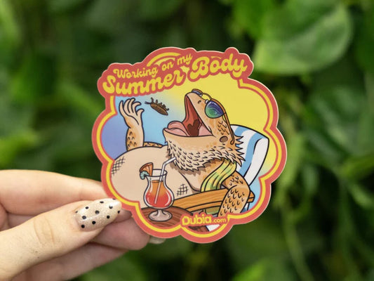 Summer Body Sticker - Die-Cut - #33222