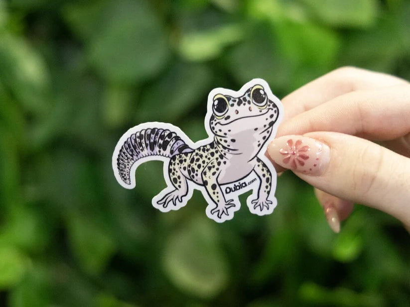 Leopard Gecko Sticker - Die-Cut - #30526